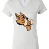 Women's Short Sleeve V-Neck T-Shirt Thumbnail