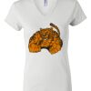 Women's Short Sleeve V-Neck T-Shirt Thumbnail