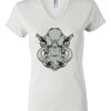 Women's Short Sleeve V-Neck T-Shirt Thumbnail