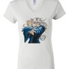 Women's Short Sleeve V-Neck T-Shirt Thumbnail