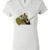 Women's Short Sleeve V-Neck T-Shirt Thumbnail