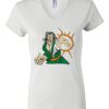 Women's Short Sleeve V-Neck T-Shirt Thumbnail