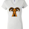 Women's Short Sleeve V-Neck T-Shirt Thumbnail