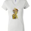 Women's Short Sleeve V-Neck T-Shirt Thumbnail