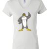 Women's Short Sleeve V-Neck T-Shirt Thumbnail