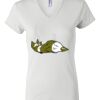 Women's Short Sleeve V-Neck T-Shirt Thumbnail