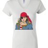 Women's Short Sleeve V-Neck T-Shirt Thumbnail