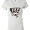 Women's Short Sleeve V-Neck T-Shirt Thumbnail