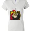 Women's Short Sleeve V-Neck T-Shirt Thumbnail