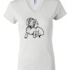 Women's Short Sleeve V-Neck T-Shirt Thumbnail