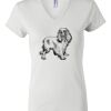 Women's Short Sleeve V-Neck T-Shirt Thumbnail