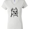 Women's Short Sleeve V-Neck T-Shirt Thumbnail