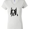 Women's Short Sleeve V-Neck T-Shirt Thumbnail