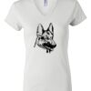 Women's Short Sleeve V-Neck T-Shirt Thumbnail