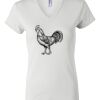 Women's Short Sleeve V-Neck T-Shirt Thumbnail