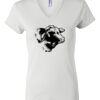 Women's Short Sleeve V-Neck T-Shirt Thumbnail