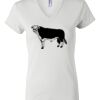 Women's Short Sleeve V-Neck T-Shirt Thumbnail