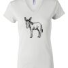 Women's Short Sleeve V-Neck T-Shirt Thumbnail