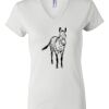 Women's Short Sleeve V-Neck T-Shirt Thumbnail