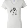 Women's Short Sleeve V-Neck T-Shirt Thumbnail