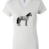 Women's Short Sleeve V-Neck T-Shirt Thumbnail