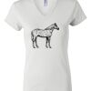 Women's Short Sleeve V-Neck T-Shirt Thumbnail