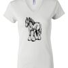 Women's Short Sleeve V-Neck T-Shirt Thumbnail