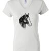 Women's Short Sleeve V-Neck T-Shirt Thumbnail