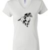 Women's Short Sleeve V-Neck T-Shirt Thumbnail