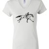 Women's Short Sleeve V-Neck T-Shirt Thumbnail