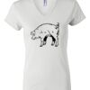 Women's Short Sleeve V-Neck T-Shirt Thumbnail