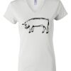 Women's Short Sleeve V-Neck T-Shirt Thumbnail