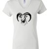 Women's Short Sleeve V-Neck T-Shirt Thumbnail