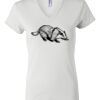 Women's Short Sleeve V-Neck T-Shirt Thumbnail