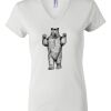 Women's Short Sleeve V-Neck T-Shirt Thumbnail