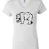 Women's Short Sleeve V-Neck T-Shirt Thumbnail