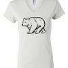 Women's Short Sleeve V-Neck T-Shirt Thumbnail