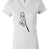 Women's Short Sleeve V-Neck T-Shirt Thumbnail