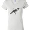 Women's Short Sleeve V-Neck T-Shirt Thumbnail