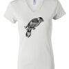 Women's Short Sleeve V-Neck T-Shirt Thumbnail