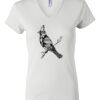 Women's Short Sleeve V-Neck T-Shirt Thumbnail