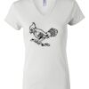 Women's Short Sleeve V-Neck T-Shirt Thumbnail