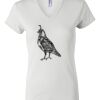 Women's Short Sleeve V-Neck T-Shirt Thumbnail