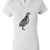 Women's Short Sleeve V-Neck T-Shirt Thumbnail