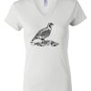 Women's Short Sleeve V-Neck T-Shirt Thumbnail