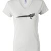 Women's Short Sleeve V-Neck T-Shirt Thumbnail