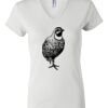 Women's Short Sleeve V-Neck T-Shirt Thumbnail