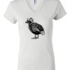 Women's Short Sleeve V-Neck T-Shirt Thumbnail