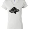 Women's Short Sleeve V-Neck T-Shirt Thumbnail