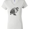 Women's Short Sleeve V-Neck T-Shirt Thumbnail